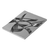 Fork Levitation Notitieblok (Gedraaid)