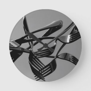 Fork Levitation Ronde Klok