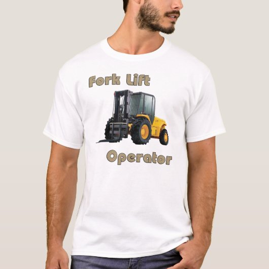 Fork Lift-operator T-shirt (Voorkant)
