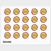 Fork n Feelings Logo Sticker (Vel)