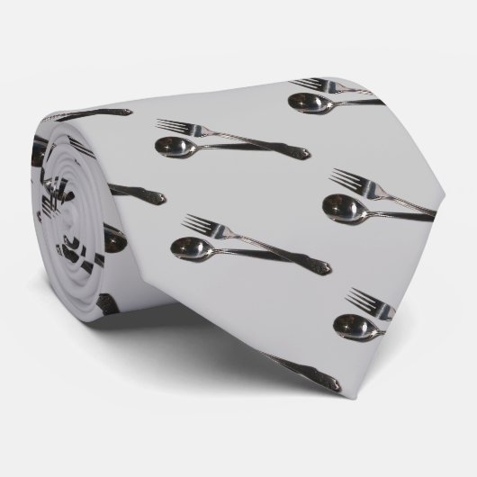 Fork n Spoon Stropdas (Opgerold)