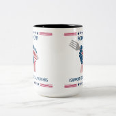 fork off coffee-Mok Tweekleurige Koffiemok (Center)