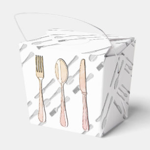 Fork, Spoon en Knife Bedankdoosjes