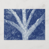 Forked Branches - Cyanotype-effect Briefkaart (Voorkant)