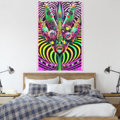 Forked Canvas Afdruk (Insitu (Slaapkamer))