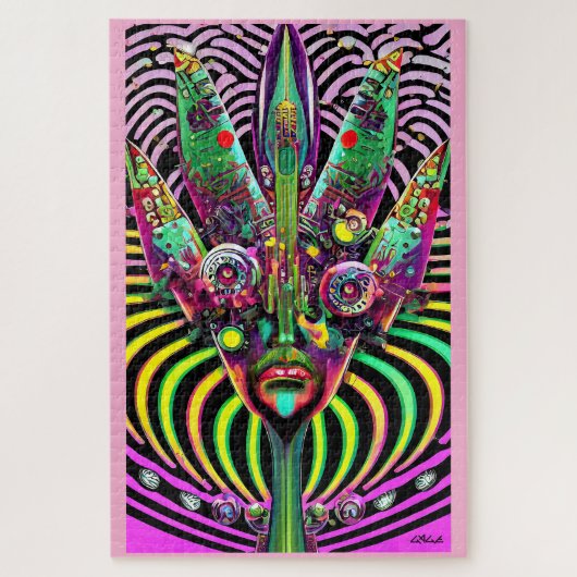 Forked Legpuzzel (Verticaal)