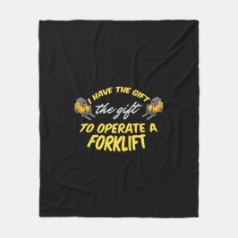 Forklift Cadeft Fleece Deken