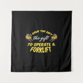 Forklift Cadeft Wandkleed (Voorkant)