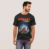 Forklift Certified, witziges Gabelstaplerfahrer T-shirt (Voorkant volledig)