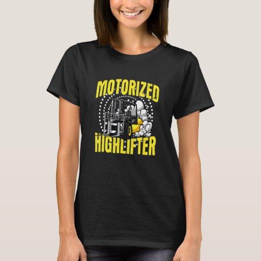 Forklift driver warehouse clerk saying t-shirt (Voorkant)