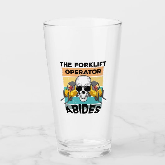 Forklift guy glas (Voorkant)