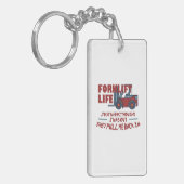 Forklift Life Sleutelhanger (Voorkant Links)