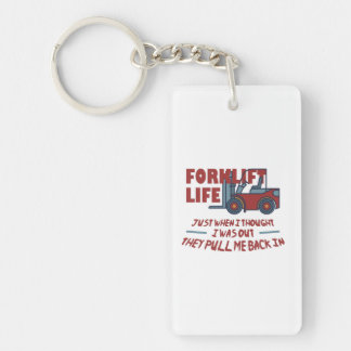 Forklift Life Sleutelhanger