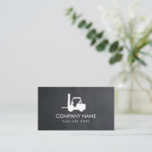 Forklift, Logistique - Carte de visite professionn (Debout devant)