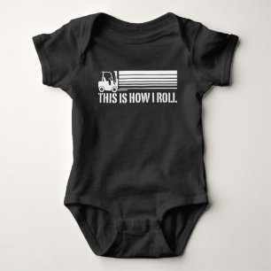 Forklift operator Dit is hoe ik Baby Bodysuit kan