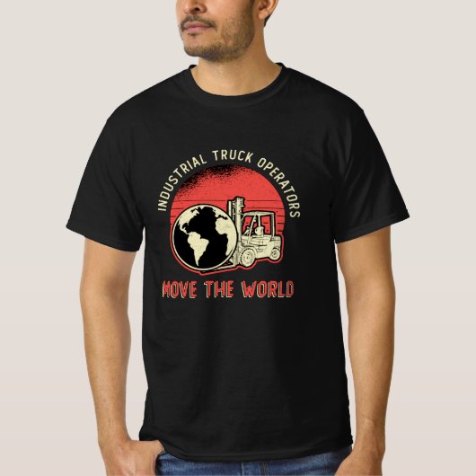 Forklift Operator Industrial Truck Operators T-shirt (Voorkant)