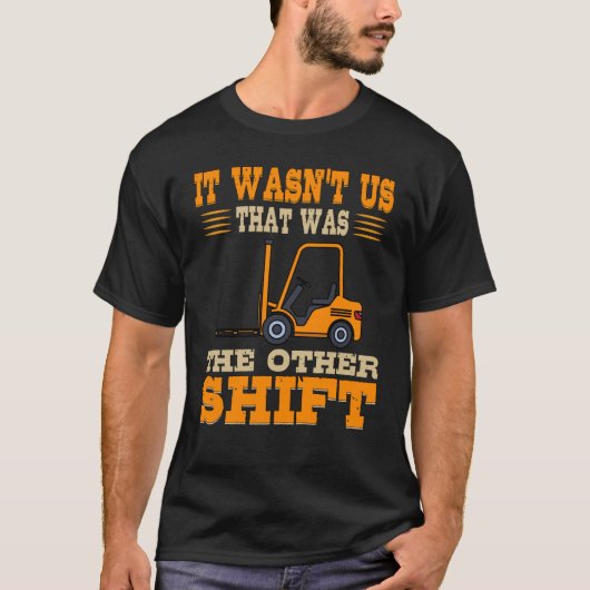 Forklift Operator Material Handler Lift Driver Oth T-shirt (Voorkant)