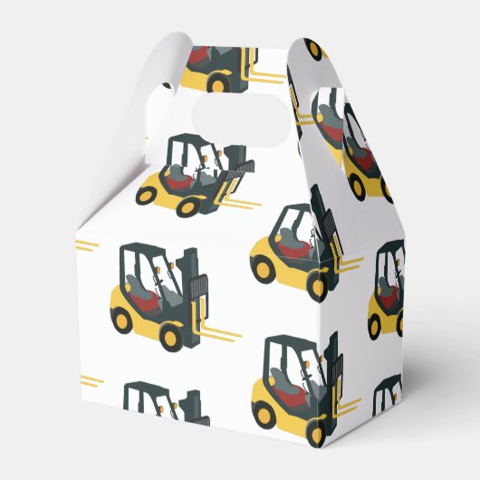 Forklift Truck Bedankdoosjes (Voorkant Zijde)