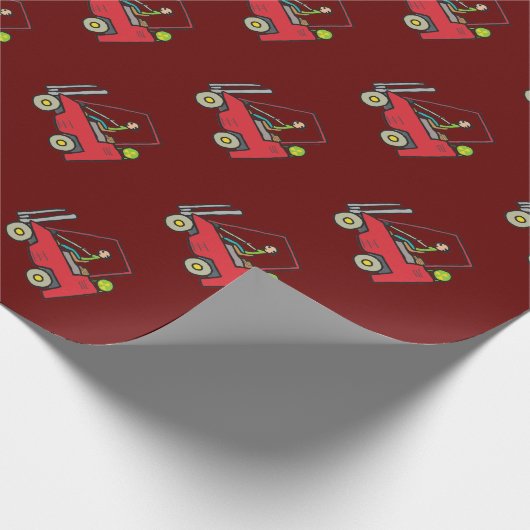 Forklift Truck Cadeaupapier (Hoek)