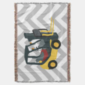 Forklift Truck Deken (Voorkant Verticaal)