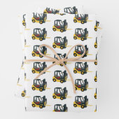 Forklift Truck Inpakpapier Vel (In situ)