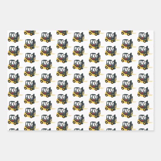 Forklift Truck Inpakpapier Vel (Voorkant)