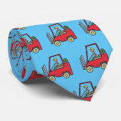 Forklift Truck Stropdas (Opgerold)