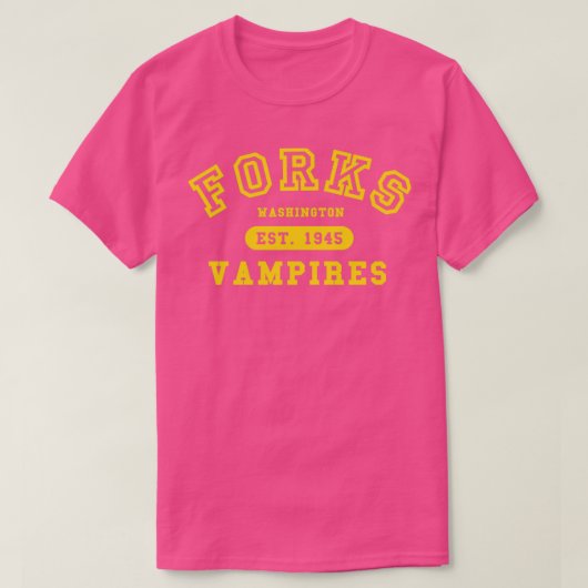 Forks Vampires T-shirt (Design voorkant)