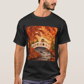 Forlorn Frog in Herfst Actief T-shirt