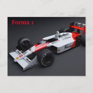 Forma 1 auto briefkaart