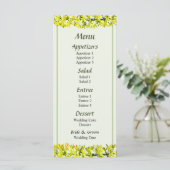 Forma Citrinum Orchideeën Menu... Menu (Staand voorkant)