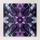 Formación de Cristal Geométrico - Arte Abstracto d Legpuzzel (Horizontaal)