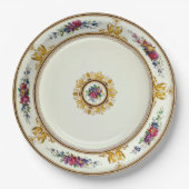 Formal China Pattern Paper Dinner Bord (Voorkant)
