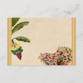 Formal Traditional Wedding Enclosure Card Informatiekaartje (Achterkant)