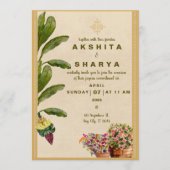 Formal Traditional Wedding Invitation  (Devant)