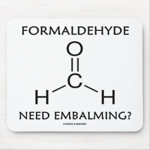 Formaldehyde moet worden gebalanceerd? (Chemische  Muismat