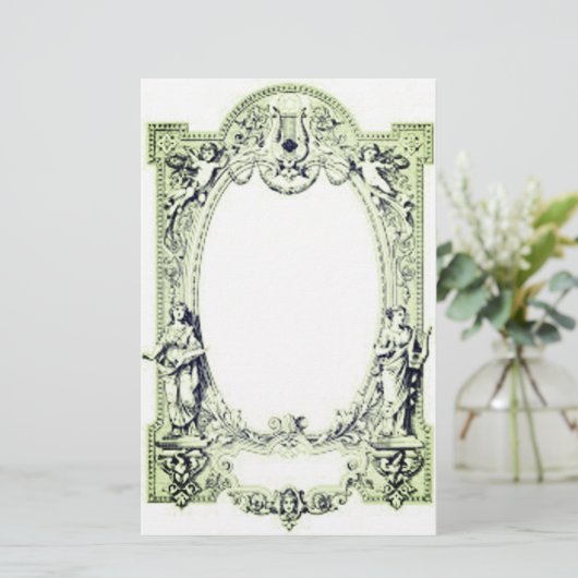 formale Briefpapier banketbakkerswerk (Staand voorkant)