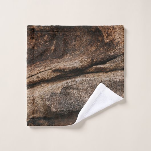 Formation de roches Brown et grises (Gant de toilette)