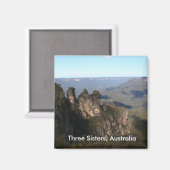 Formation de trois soeurs, Australie, Aimant (Recto/Verso)