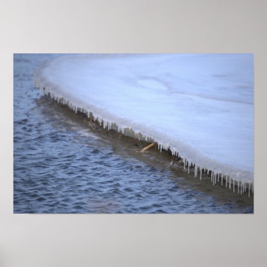 Formation Glacée avec Affiche d'Eau (Devant)