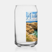 Formation rocheuse du pont naturel d'Aruba Caraïbe (Gauche)