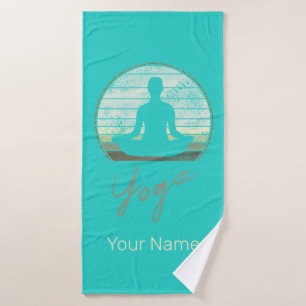 Formation Yoga Conception Vintage Méditation Ou Pi