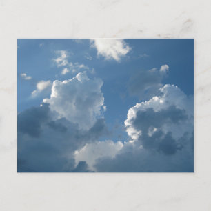 Formations De Nuage cool Et Carte Postale Ciel Ble