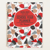 Forme Abstraite rouge, charbon de bois et blanc (Devant)