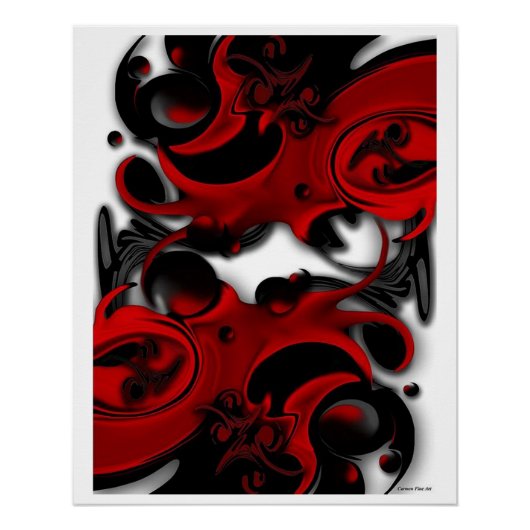 "Forme Efficace Construite", Poster brillant (Devant)