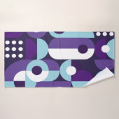 forme géométrique Abstraite abstrait, art, oeuvre (Serviette de bain)
