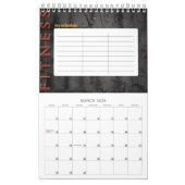 Forme physique - calendrier petit (Mar 2026)