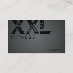 Forme physique - cartes de visite
