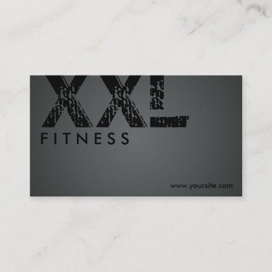 Forme physique - cartes de visite (Devant)