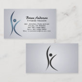 Forme physique - cartes de visite (Devant / Derrière)